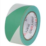 Marcwell® Green/White Hazard Tape