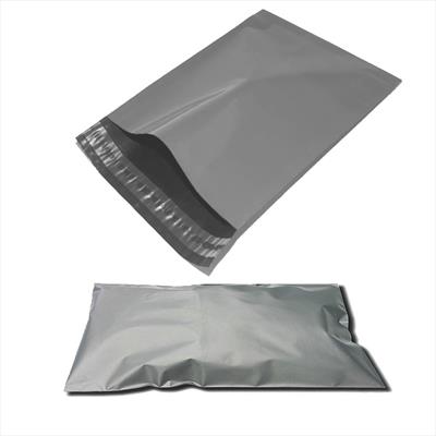 600mm x 700mm x 60mu Grey Polythene Mailing Bags